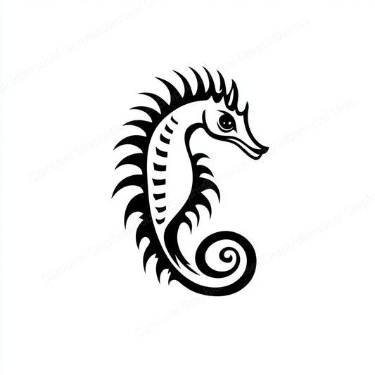 Seahorse Vector Graphic preview