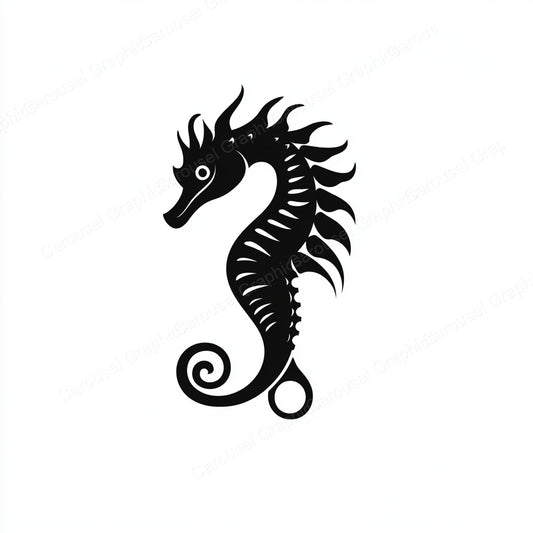 Seahorse Vector Graphic preview