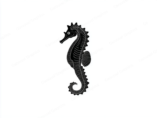 Seahorse Vector Graphic preview