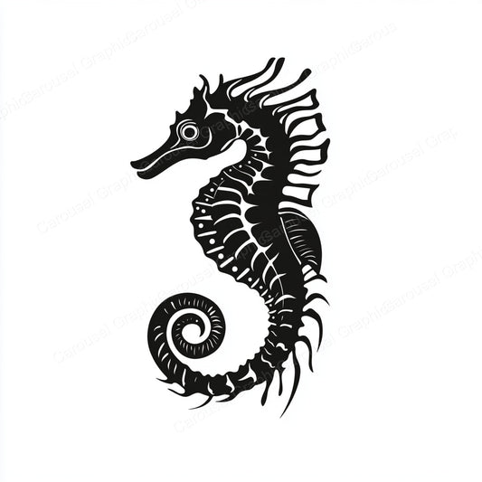 Seahorse Vector Graphic preview