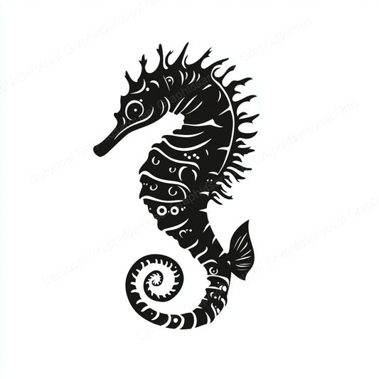 Seahorse Vector Graphic preview
