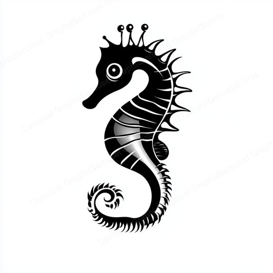 Seahorse Vector Graphic preview