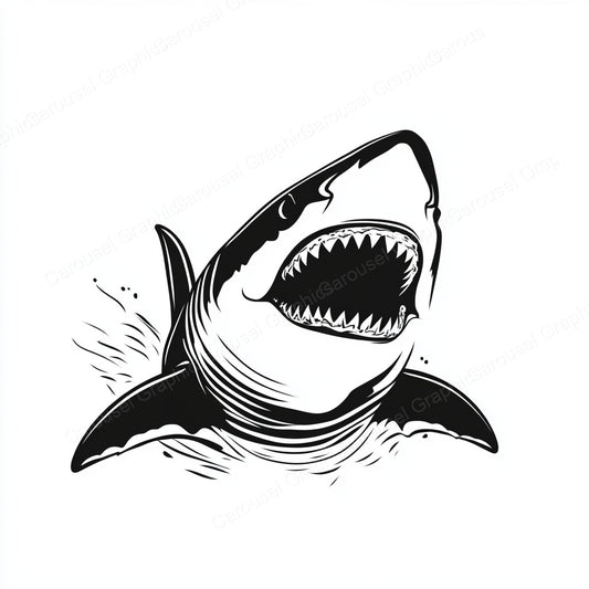 Shark Vector Graphic preview
