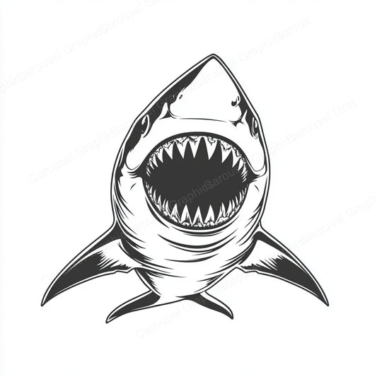 Shark Vector Graphic preview