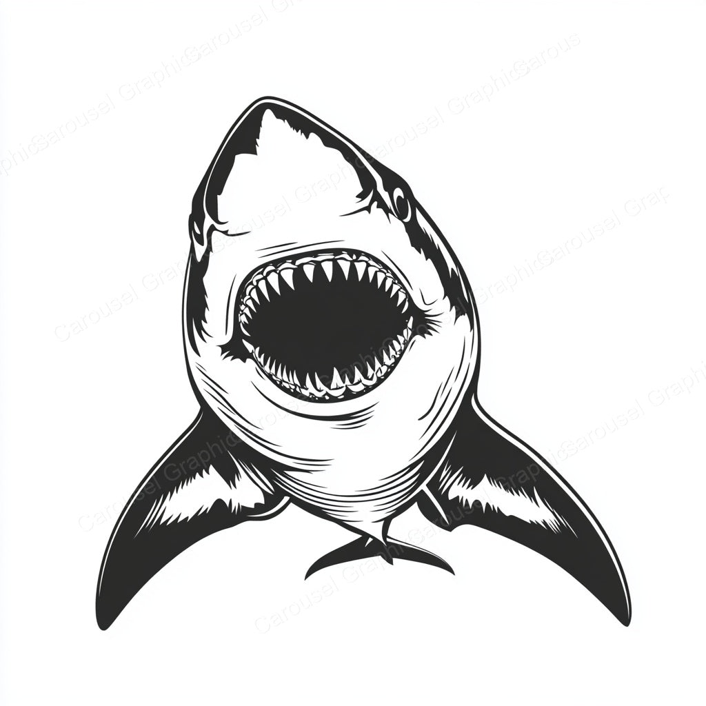 Shark Vector Graphic preview