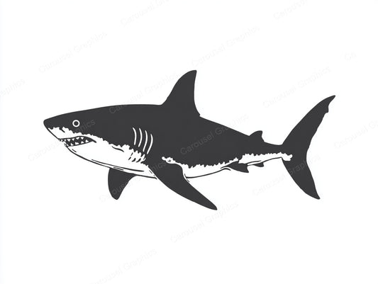 Shark Vector Graphic preview