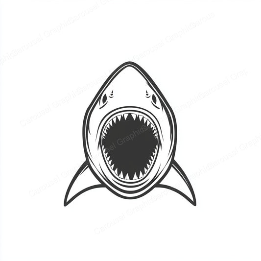 Shark Vector Graphic preview