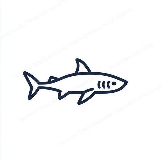 Shark Vector Graphic preview