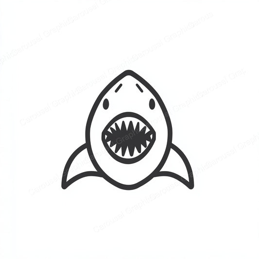 Shark Vector Graphic preview
