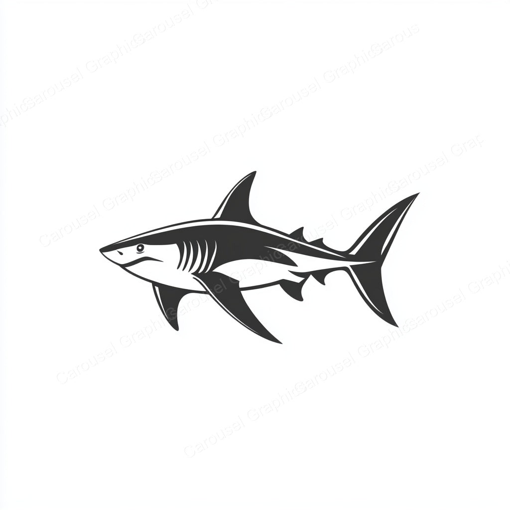 Shark Vector Graphic preview