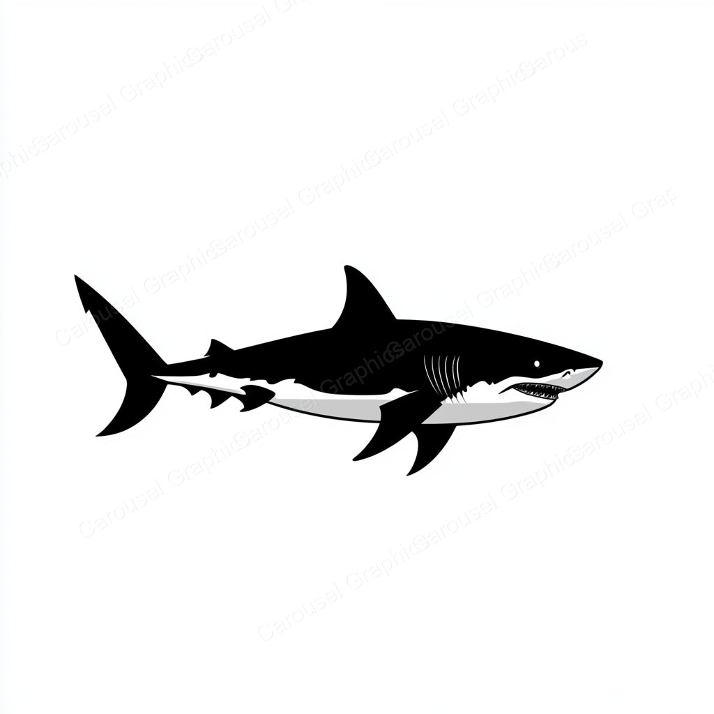Shark Vector Graphic preview