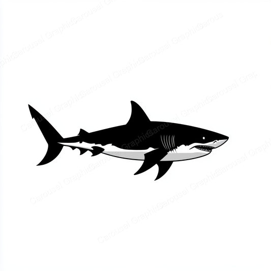 Shark Vector Graphic preview