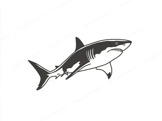 Shark Vector Graphic preview