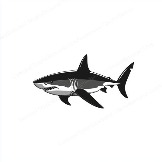 Shark Vector Graphic preview