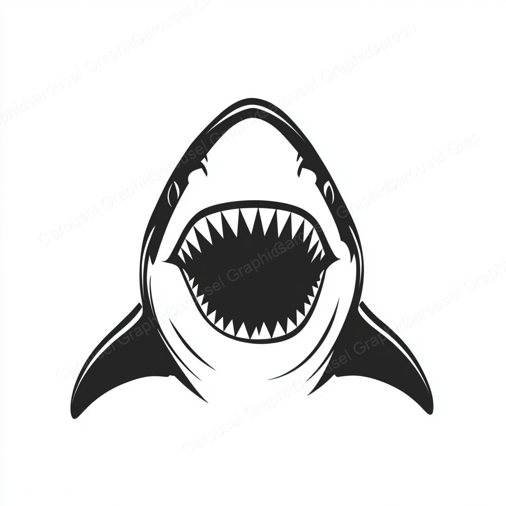 Shark Vector Graphic preview