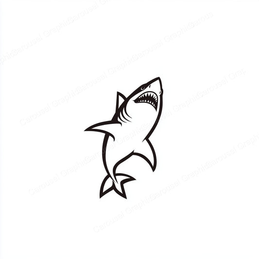 Shark Vector Graphic preview
