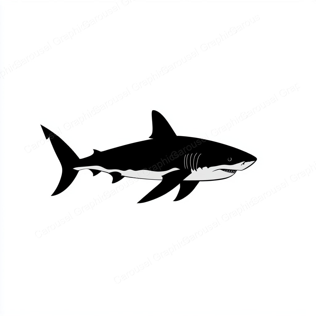 Shark Vector Graphic preview