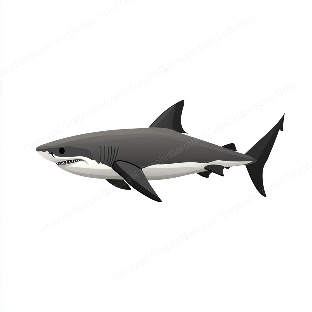 Shark Vector Graphic preview