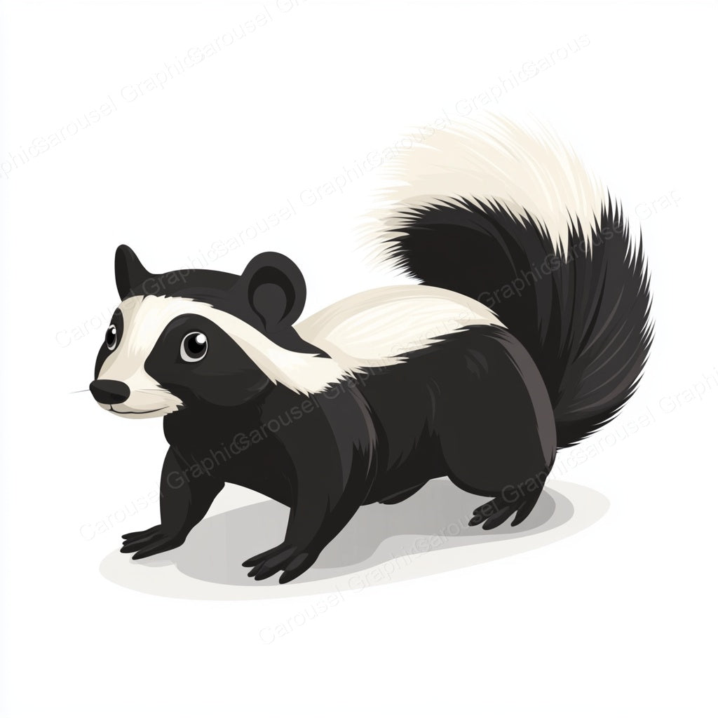 Skunk Vector Graphic preview
