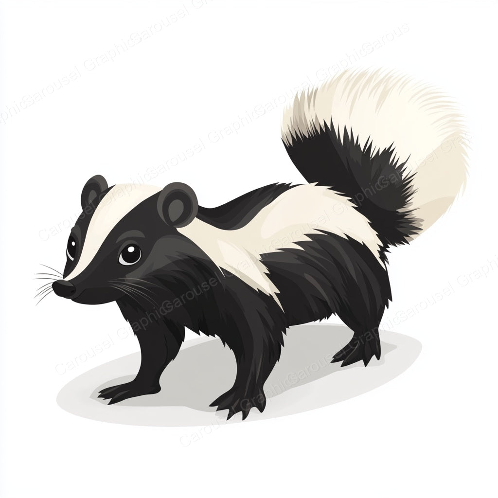 Skunk Vector Graphic preview