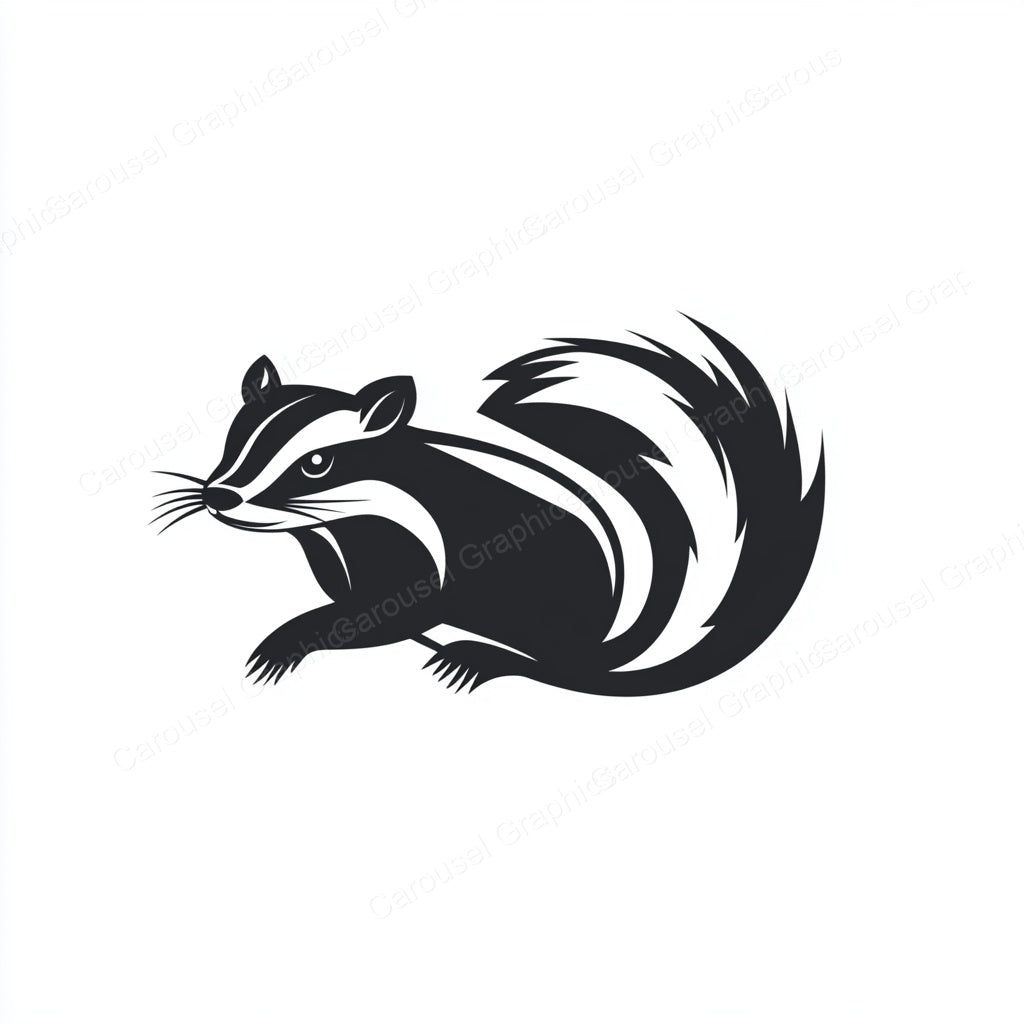 Skunk Vector Graphic preview