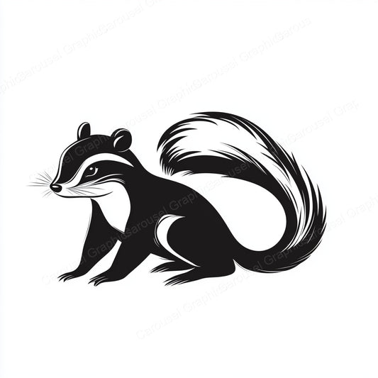 Skunk Vector Graphic preview