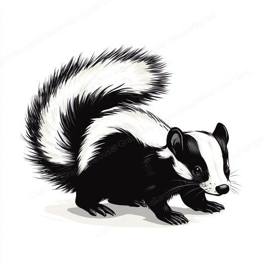 Skunk Vector Graphic preview