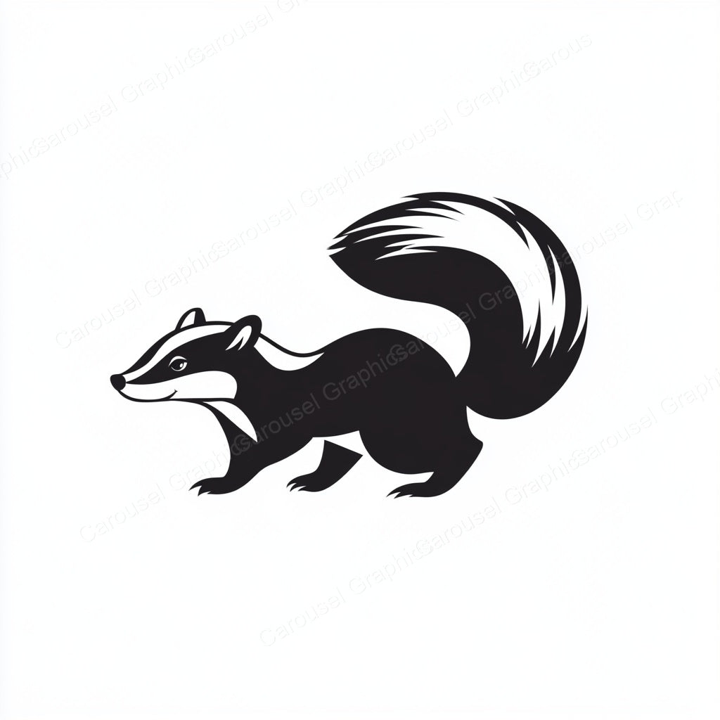 Skunk Vector Graphic preview