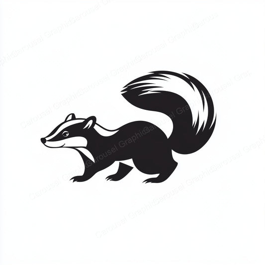 Skunk Vector Graphic preview