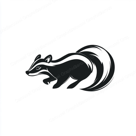 Skunk Vector Graphic preview