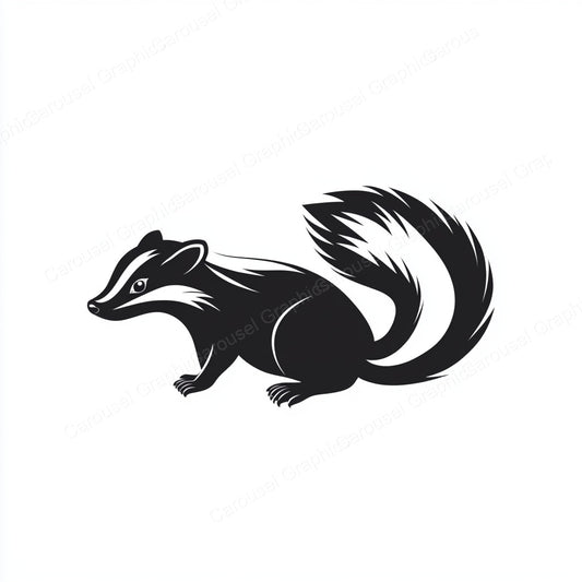 Skunk Vector Graphic preview