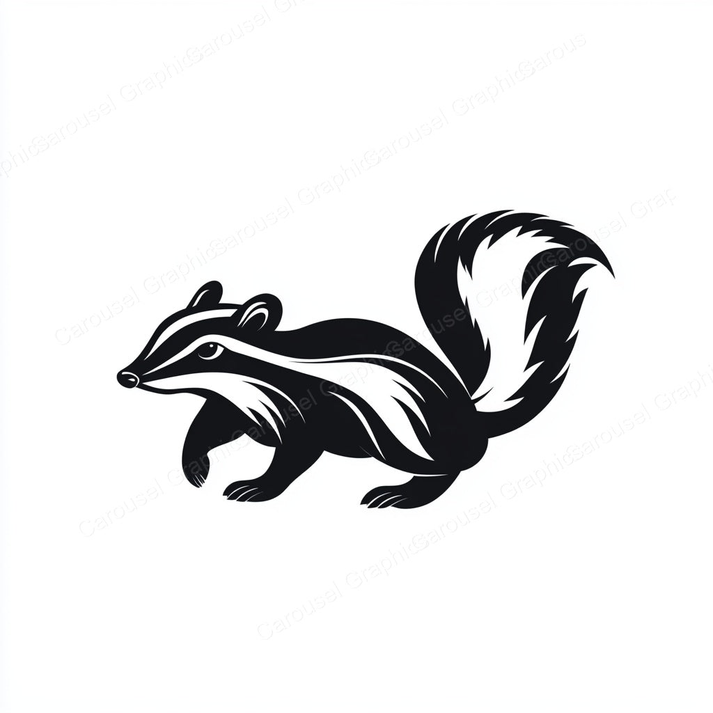 Skunk Vector Graphic preview
