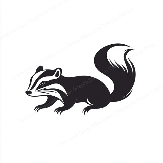Skunk Vector Graphic preview