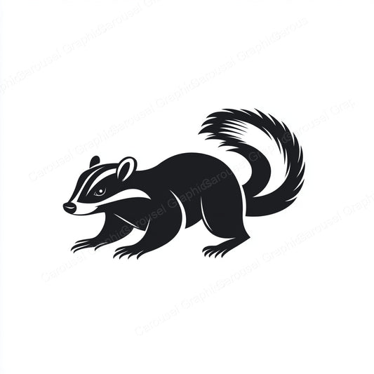 Skunk Vector Graphic preview