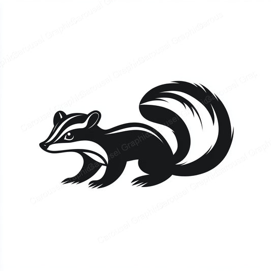 Skunk Vector Graphic preview