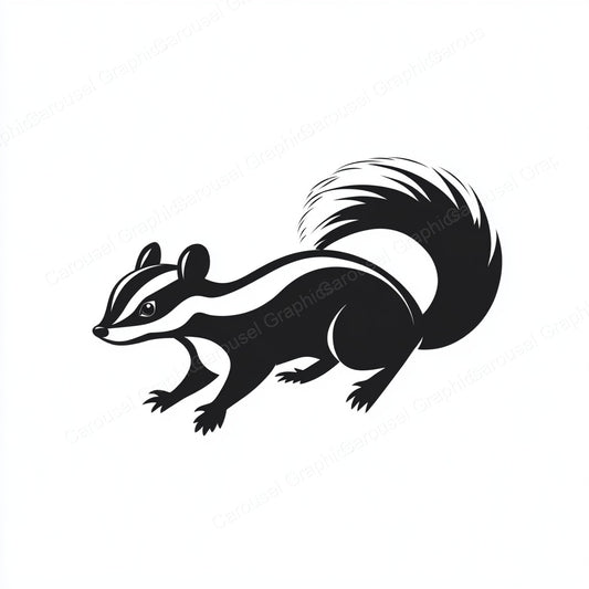 Skunk Vector Graphic preview