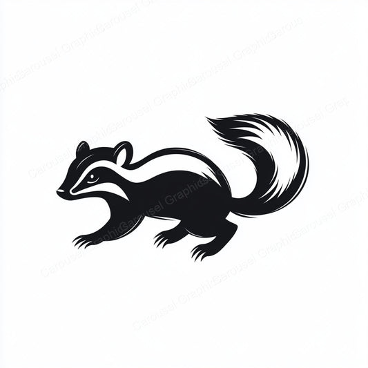 Skunk Vector Graphic preview