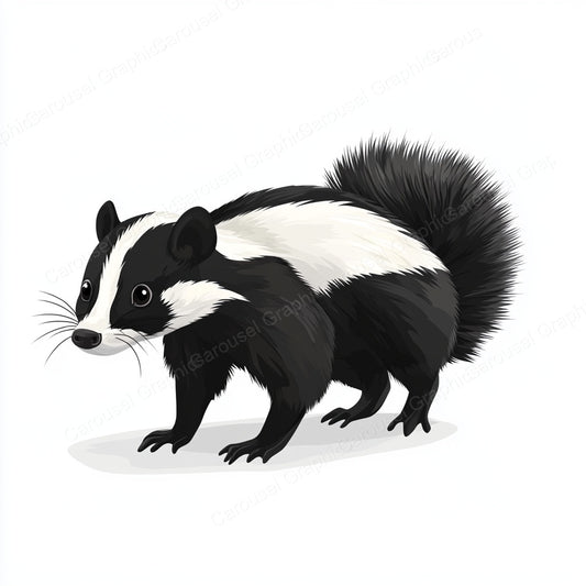 Skunk Vector Graphic preview