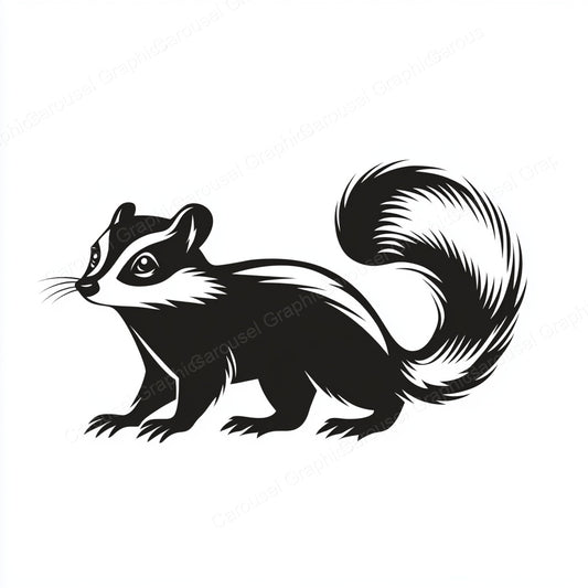 Skunk Vector Graphic preview