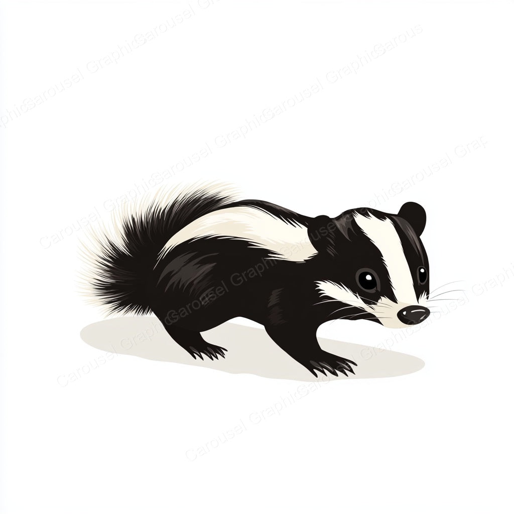 Skunk Vector Graphic preview