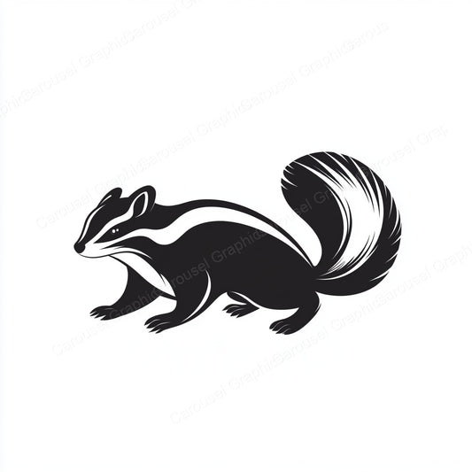 Skunk Vector Graphic preview