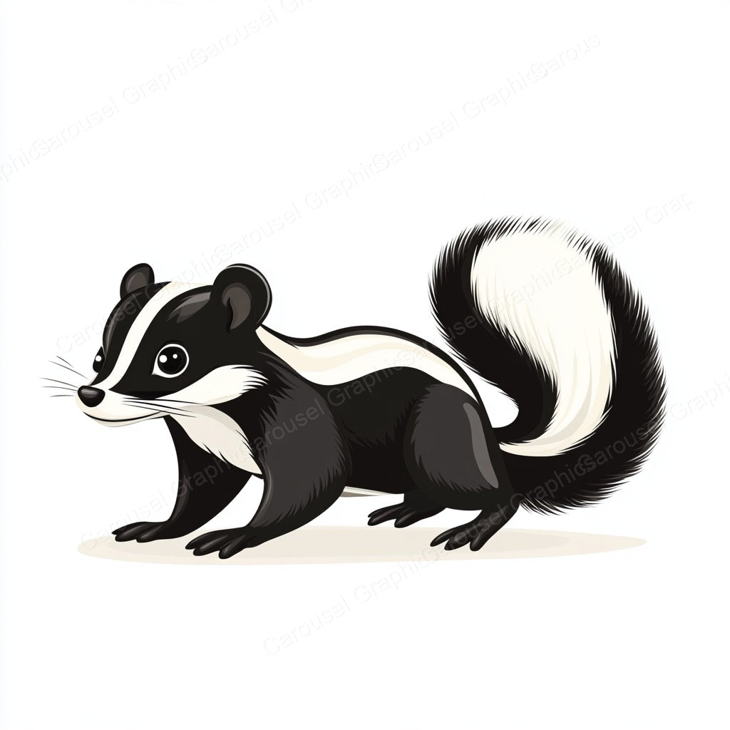 Skunk Vector Graphic preview