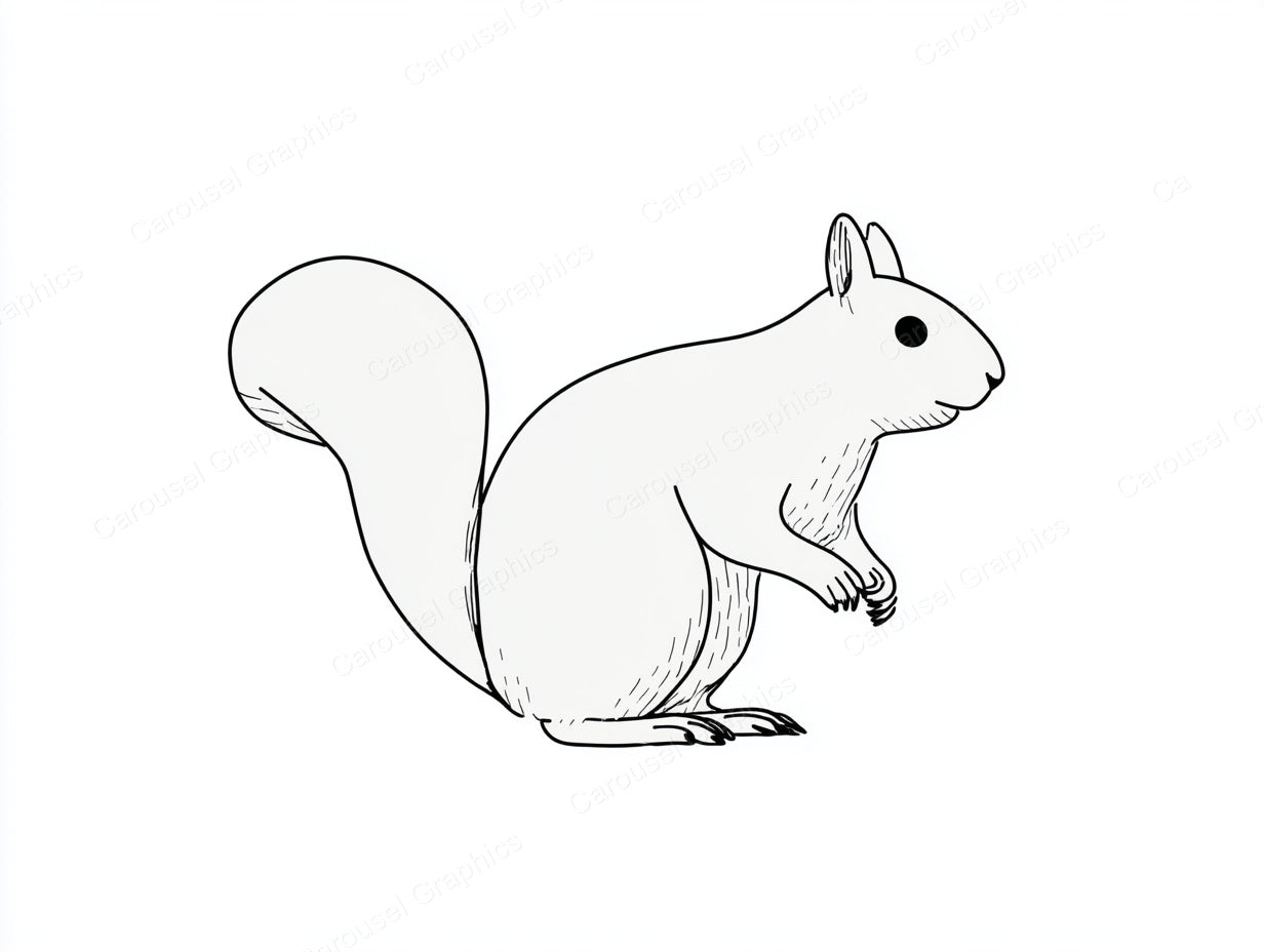 Squirrel Vector Graphic preview
