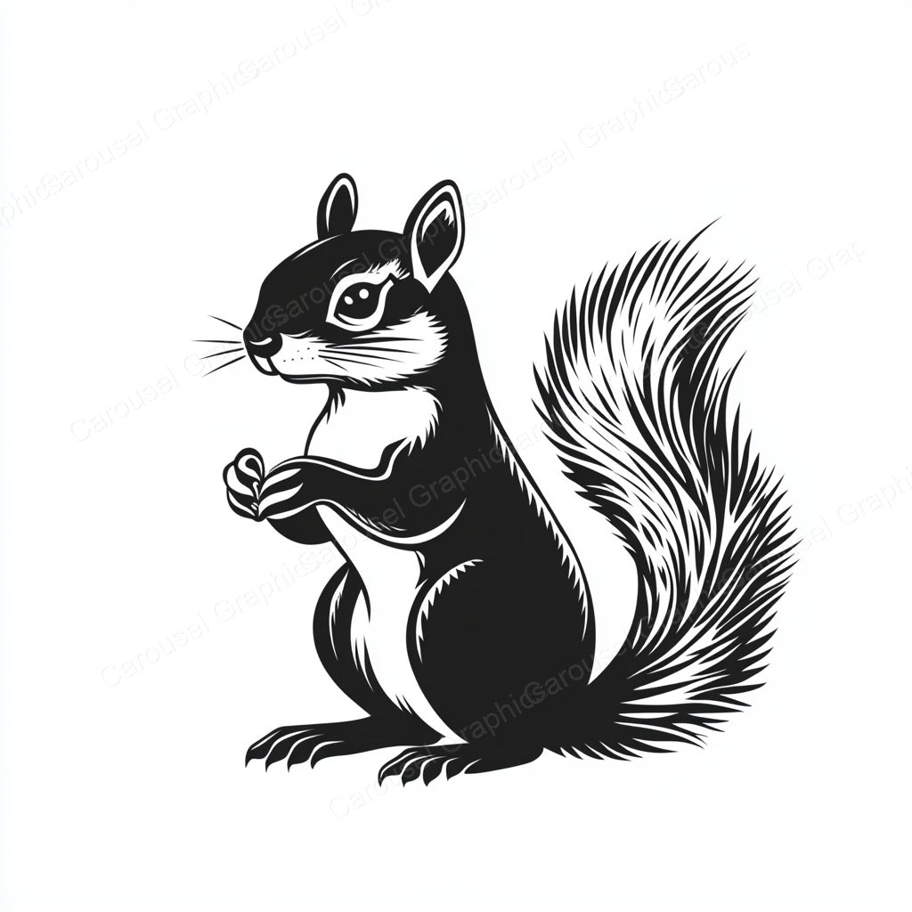 Squirrel Vector Graphic preview