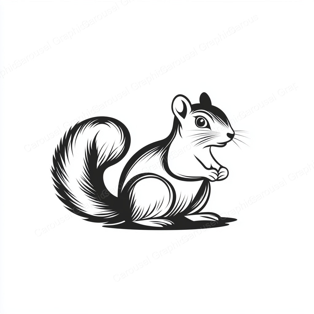 Squirrel Vector Graphic preview
