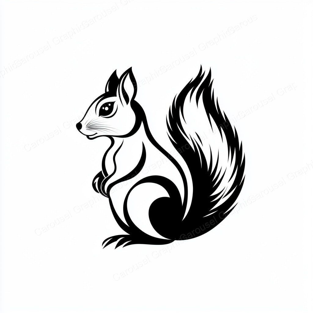 Squirrel Vector Graphic preview