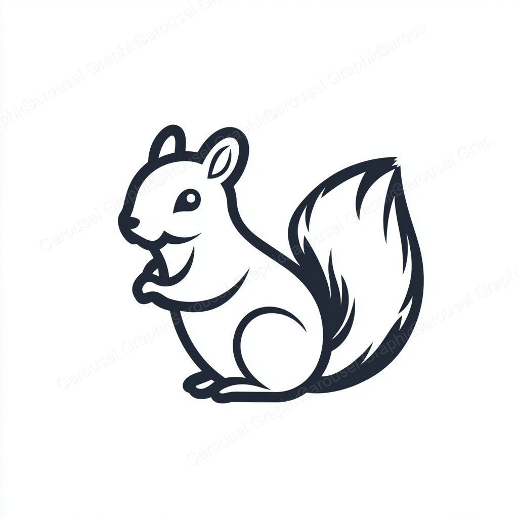Squirrel Vector Graphic preview