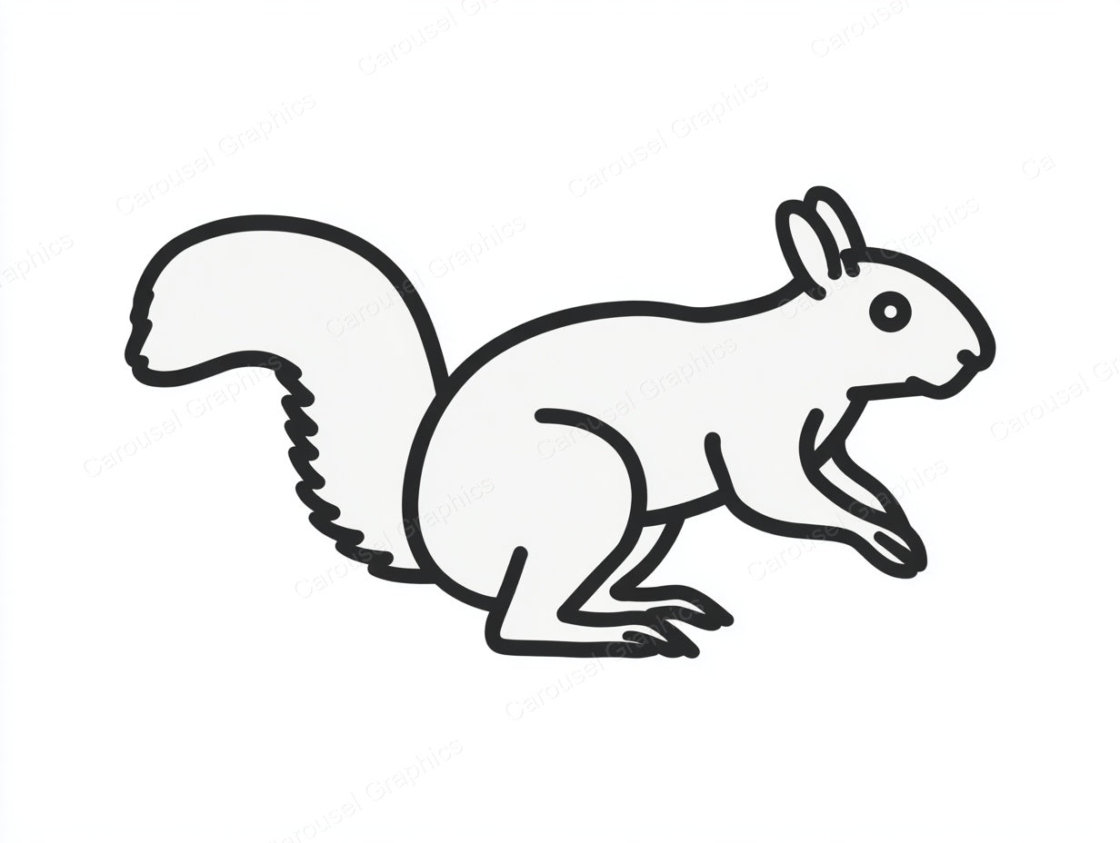 Squirrel Vector Graphic preview