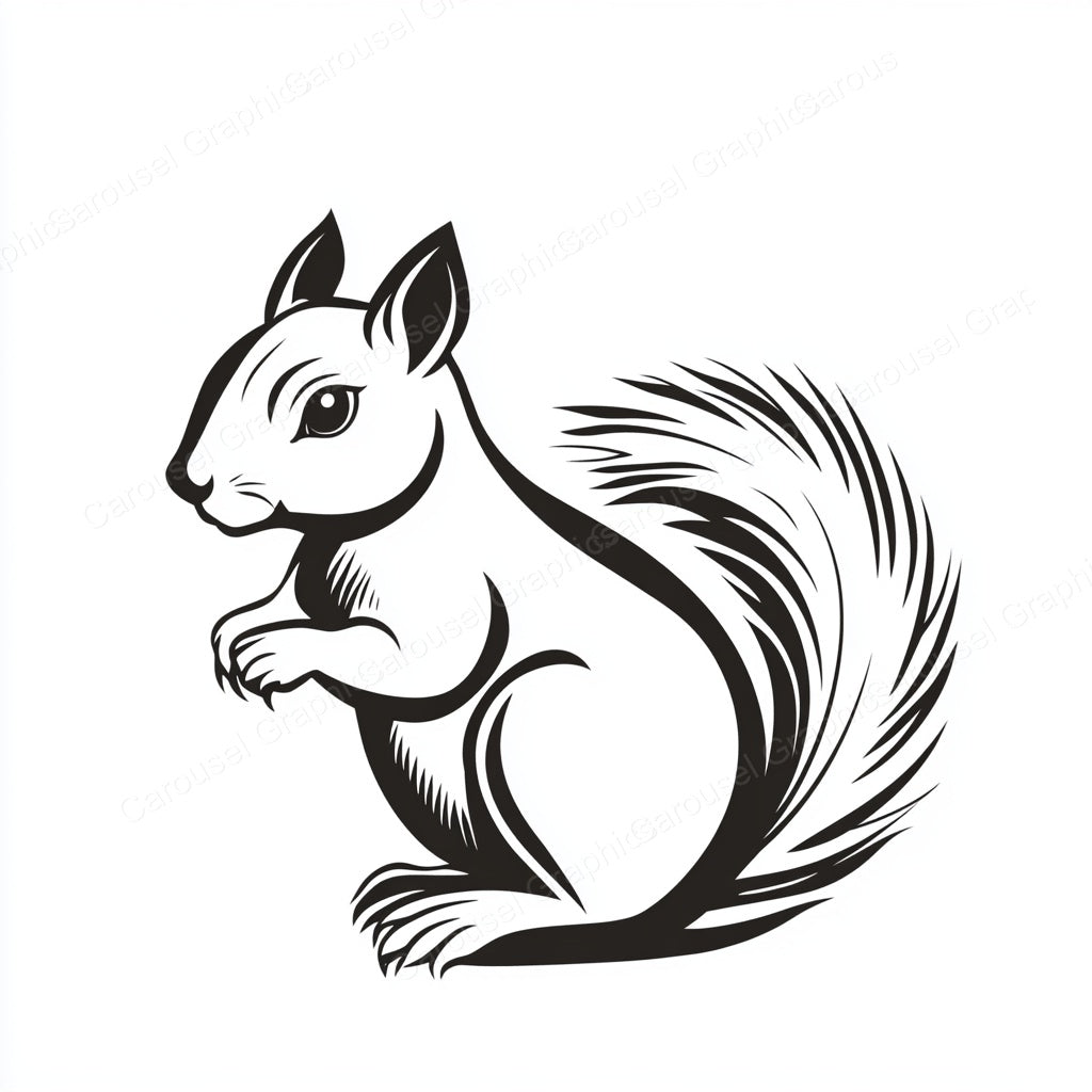 Squirrel Vector Graphic preview
