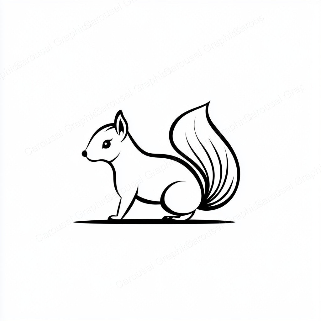 Squirrel Vector Graphic preview